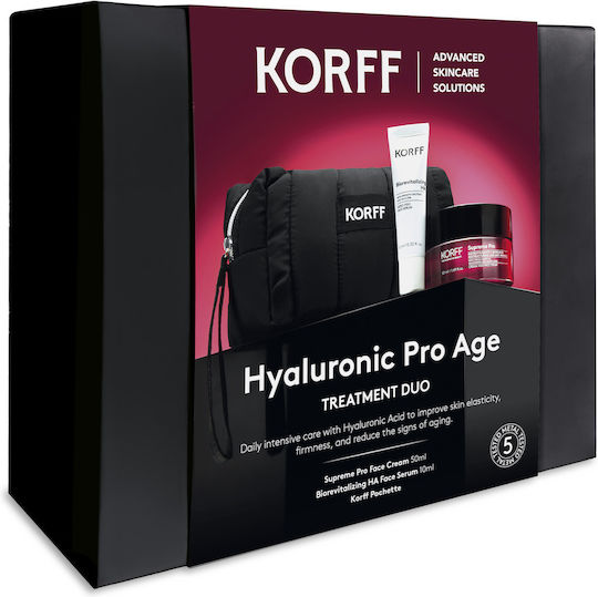 Korff HyaluronicPro Age Set Îngrijire pentru Anti-îmbătrânire 3buc