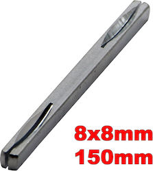 Cam Door Knob Spindle 8x8mm 150mm
