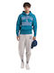 Sweatshirt with Hood Blue