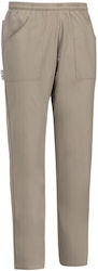Unisex Kochhose Egochef Bazzy Kordel Sorona Beiges Unisex Kochhose Egochef Bazzy Kordel Sorona Beiges