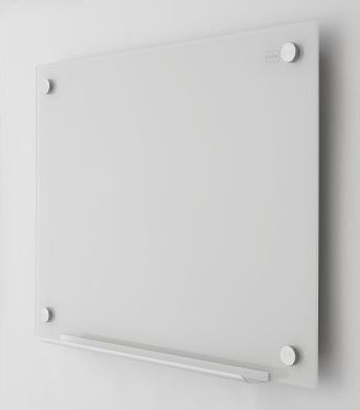 Nobo Glass Dry Erase Board Diamond 45x45 White 1903957