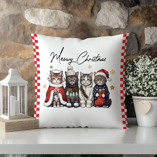 Decorative Pillow Mcdecor Cats 045x045 Mcdecor Mcdecor
