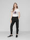 Dama Tesatura Pantaloni Negru