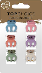 Top Choice Hair Clips 6pcs&