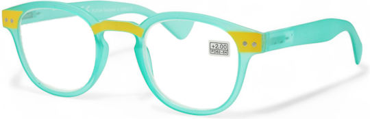 Optosquad Ochelari de citit +2.00 de buzunar. în culoarea Turcoaz OPT9950-3
