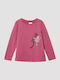 Детска блуза Dark Pink
