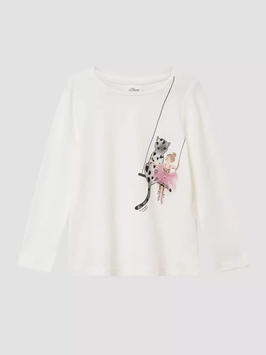 Kids' Shirt Long Sleeve Ecru