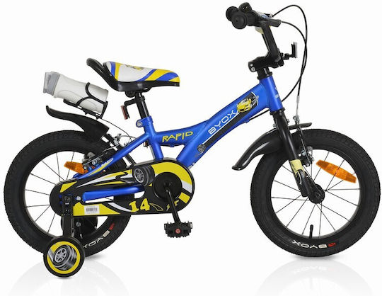 Byox Rapid 14" Παιδικό Ποδήλατo BMX Μπλε
