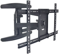 Стойка За Телевизор 17935 Стенен Монтаж За Екрани 32" До 75" Vesa До 600x400 До 50кг Регулируема Черна Стойка За Телевизор 17935 Стенен Монтаж За Екрани 32" До 75" Vesa До 600x400 До 50кг Регулируема Черна
