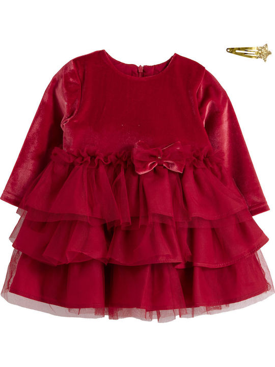 strapless open back dress Babylon Dress. Red  BY BETTINA LIANO