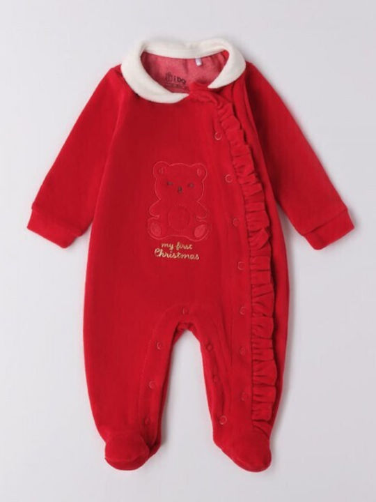 iDO Baby Bodysuit Red