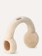 Γυναικείο Earmuff Πλεκτό σε Μπεζ χρώμα