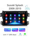 Car Audio System for Suzuki Splash 2008-2015 (Bluetooth/USB/WiFi/GPS/Apple-Carplay/Android-Auto) with Touch Screen 9"