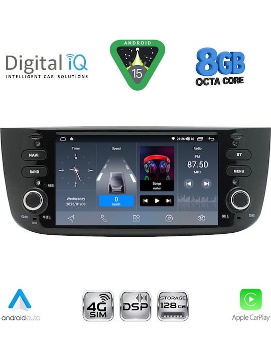 Digital IQ Автомобилна Аудио Система (Блутут/USB/WiFi/GPS/Apple-Carplay/Android-Auto)