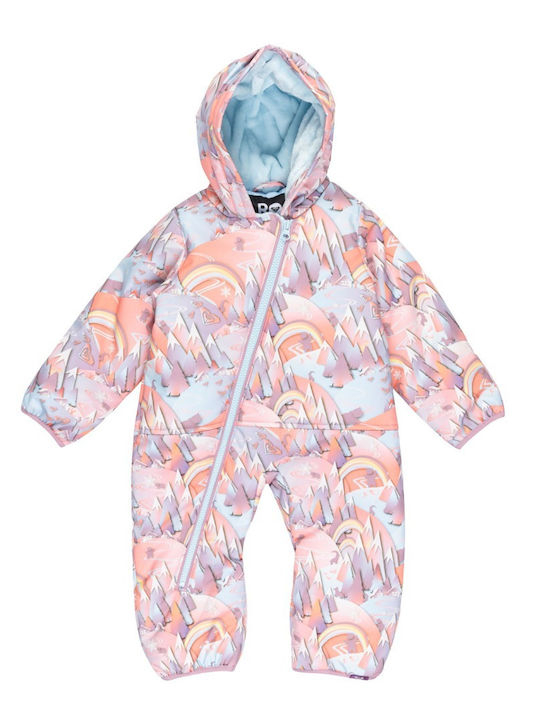 Roxy K Snow ERNTS03011-NKN2 Kids Full Body Suit for Ski & Snowboard Pink