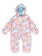 Roxy K Snow ERNTS03011-NKN2 Kids Full Body Suit for Ski & Snowboard Pink