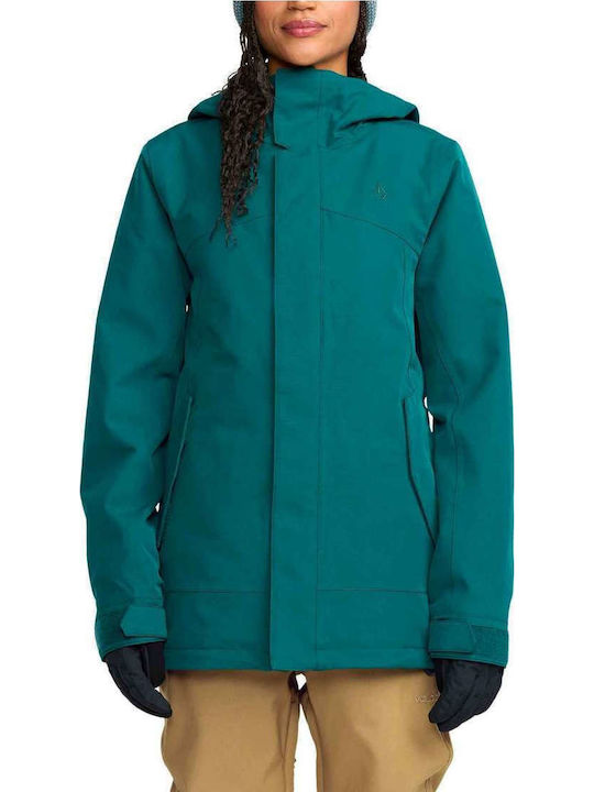 Volcom Insulated Women's Ski & Snowboard Jacket Blue H0452607-ATD