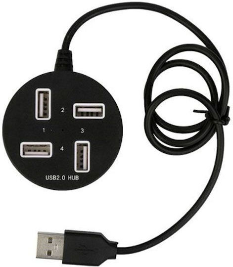 Andowl USB Hub 4 Ports USB 2.0 with USB-A Connection