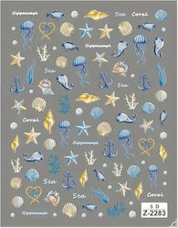 Marine Life Nail Stickers