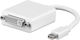 ATC 02.002.0001 Mini-DisplayPort Männlich Zu DVI-I Weiblich Konverter Weiß
