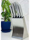 Edenberg Knife Set with Block from Stainless Steel 6pcs