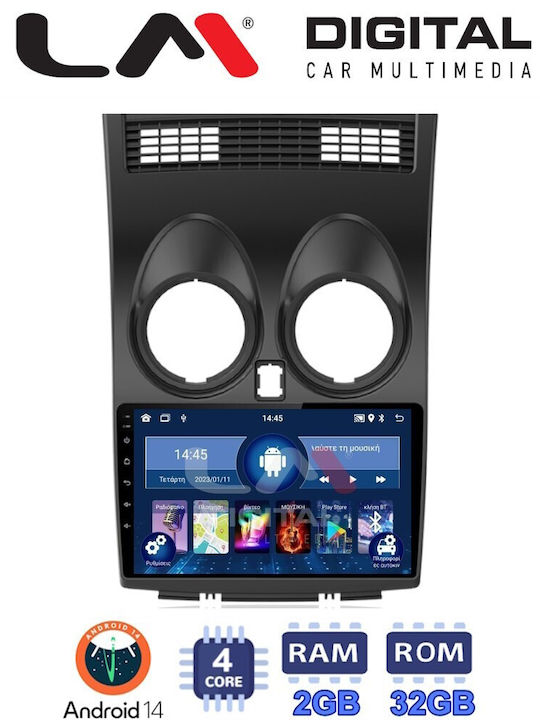 LM Digital Sistem Audio Auto pentru Nissan Qashqai 2007 2013 (Bluetooth/USB/WiFi/GPS/Apple-Carplay/Android-Auto)