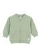 Kids Sweatshirt Cardigan Green