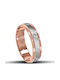 Themelidis Jewels Σετ Βέρες Δίχρωμες 9Κ και Ζιργκόν