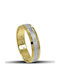 Themelidis Jewels Wedding Rings Bicolour 18K