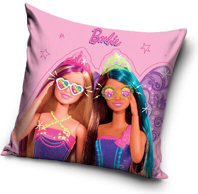 Barbie Față De Pernă Decorativă Pentru Copii 40x40cm