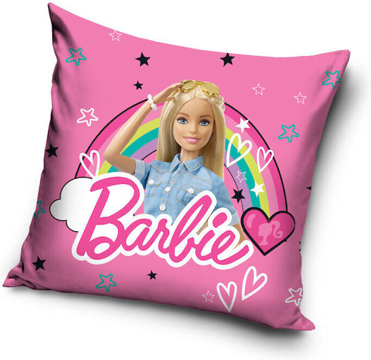 Barbie Față De Pernă Decorativă Pentru Copii 40x40cm