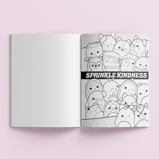 Kaleidoscope Colouring Book 64pp Squishmallows Oh So Sweet