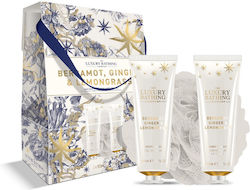 Grace Cole Bergamot, Ginger & Lemongrass Perfect Night Skin Care Set for Body Cleaning