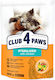 Club 4 Paws Dry Food for Sterilized Cats with Chicken / Meat / Corn / Rice / Poultry / Salmon / Pork 0.9kg