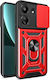 Bodycell Armor Slide Back Cover Roșu (Realme C65)
