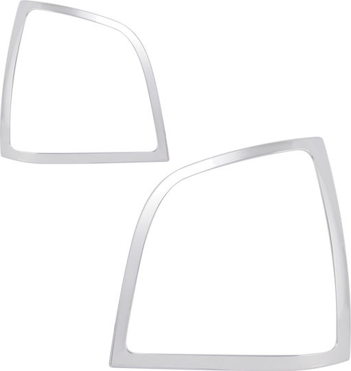 Vw Polo 03 Back Silver Headlights Masks