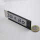 Magnetic Price Tag 30x80x3mm Ferrite
