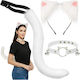 Carnival Tail White 1pcs