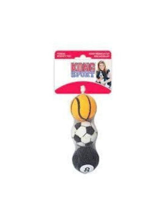Kong Sport Топка Игра Куче от Каучук Small 3бр