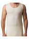 Men's Undershirt Sleeveless in Beige Color