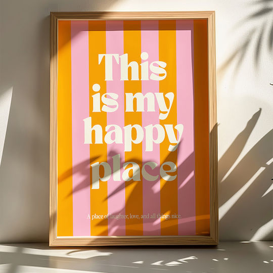 Pakketo Πίνακας Ελαιογραφία Ξύλινος 70x50 cm