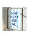 Pakketo Luckely Πίνακας Ξύλινος 33x48cm