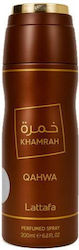 Lattafa Khamrah Qahwa Αποσμητικό σε Spray 200ml