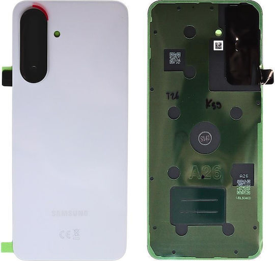 Samsung Καπάκι Μπαταρίας Λευκό για Samsung A26 5G