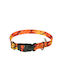 4wild 25 Mm Tape Halsband 37-57 Cm Orange Camouflage
