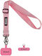 Obal:me Necktag Ribbon Rope Mobile Phone Pink