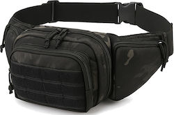 Military Pouch Waist Black