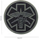 Aufnäher Σακιδίου 101 Inc Para Medic Grau
