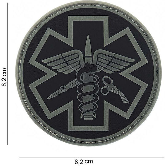 Aufnäher Σακιδίου 101 Inc Para Medic Grau
