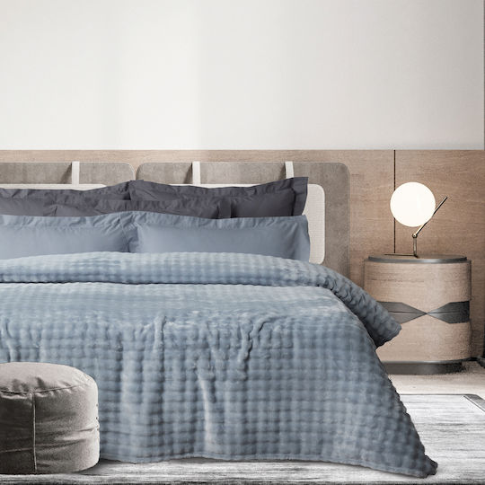 Das Home 1371 Υπέρδιπλη 220x240εκ. Light Blue